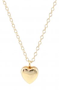 Small Heart Locket Necklace