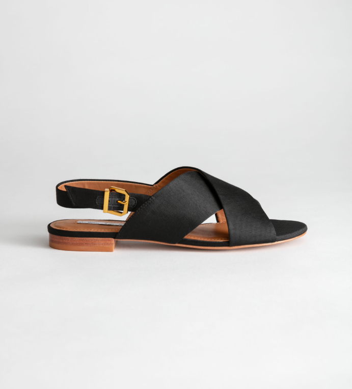 criss-cross-flat-slingback-sandals-black - Katie Considers