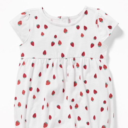Little Loves: Strawberry Print Onesie and more!