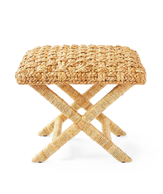 waterhyacinthxbasestoolottomanbenchrattanwicker