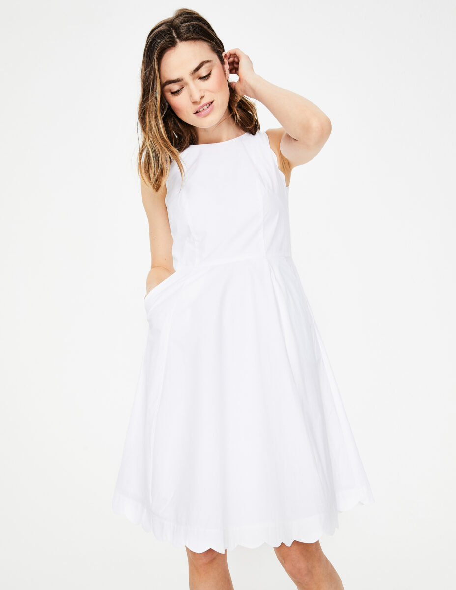 Scalloped Edge Dress