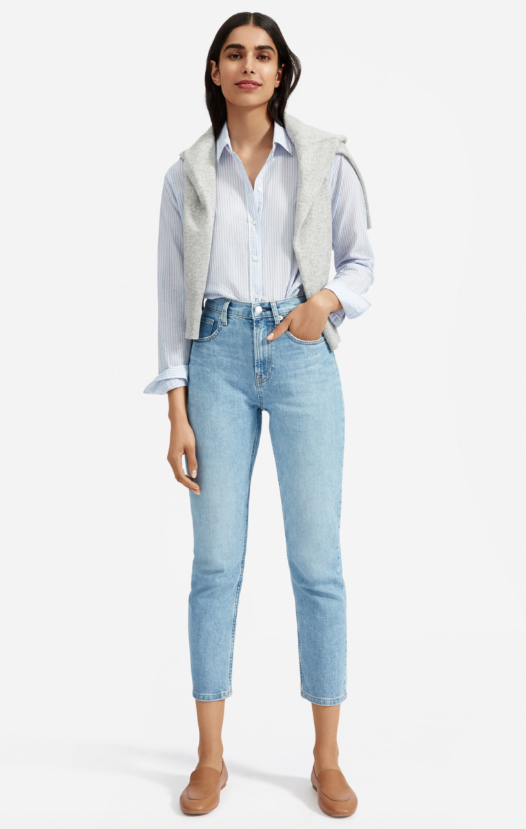 Relaxed Fit Button Down Shirt