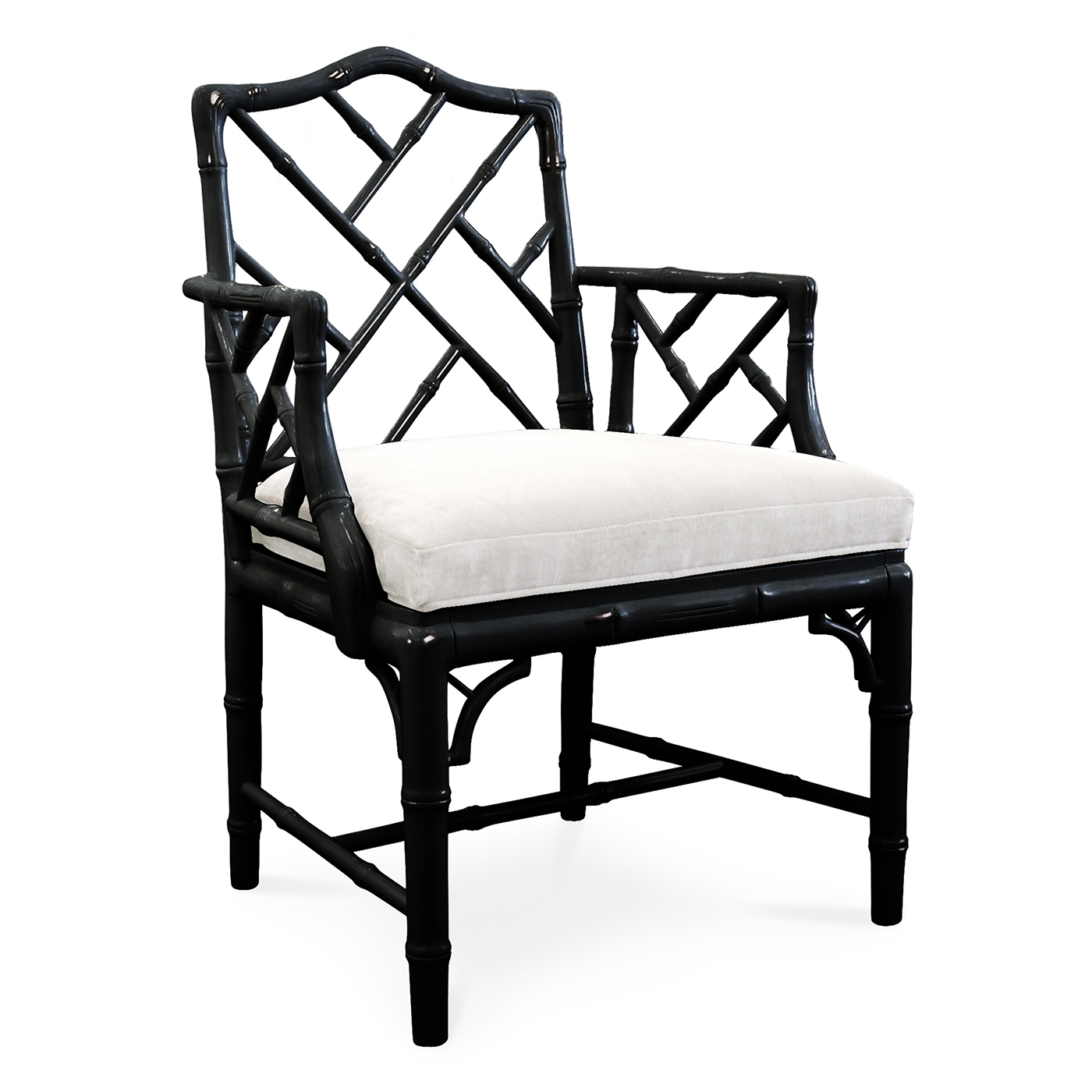 Black Chippendale Chair