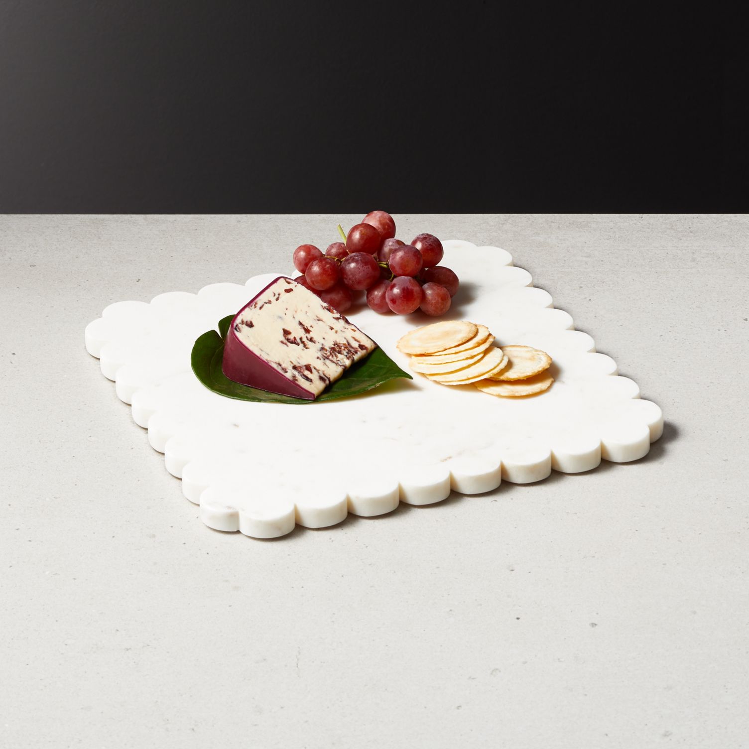 White Marble Serving Tray