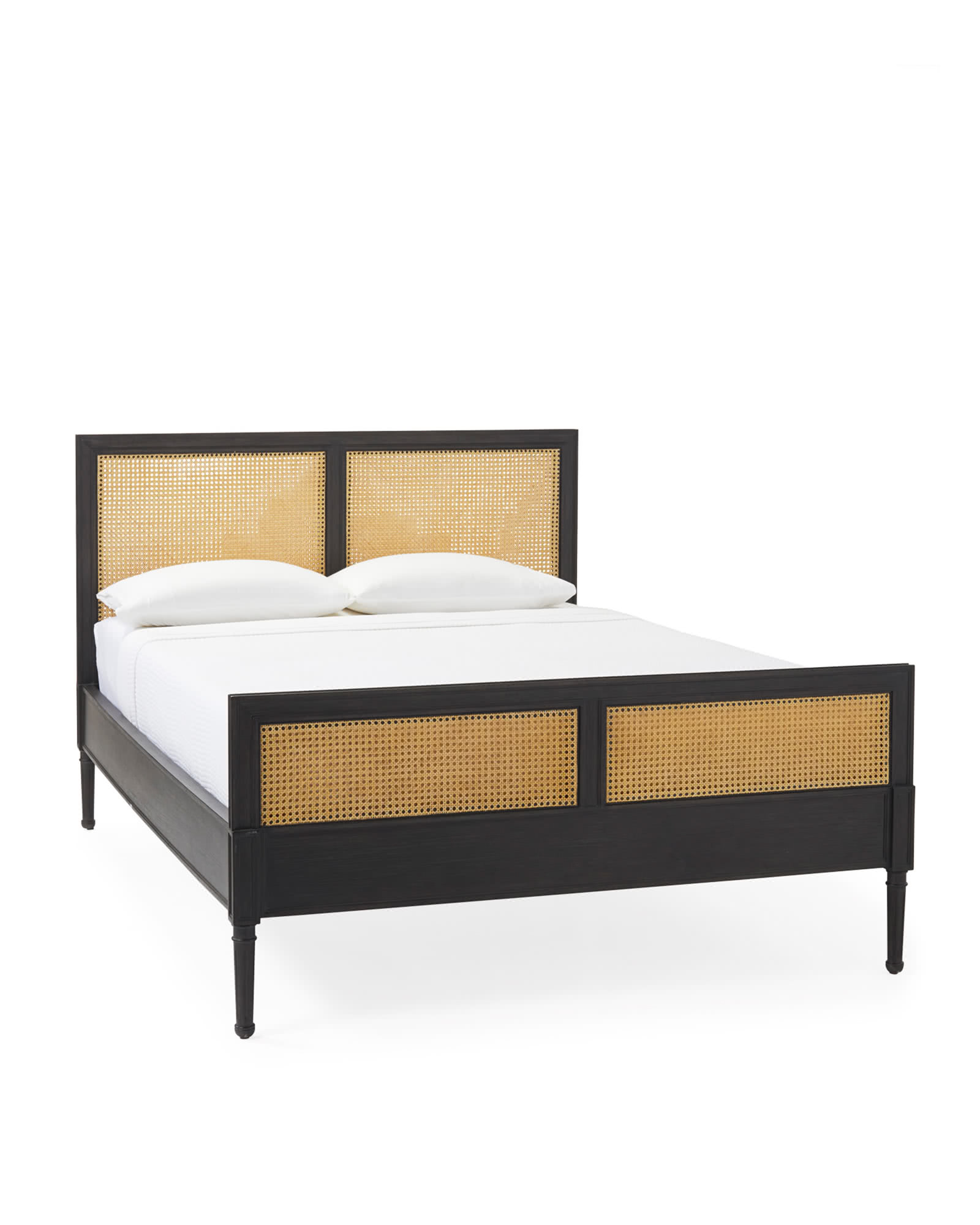 Woven Rattan Bed Frame