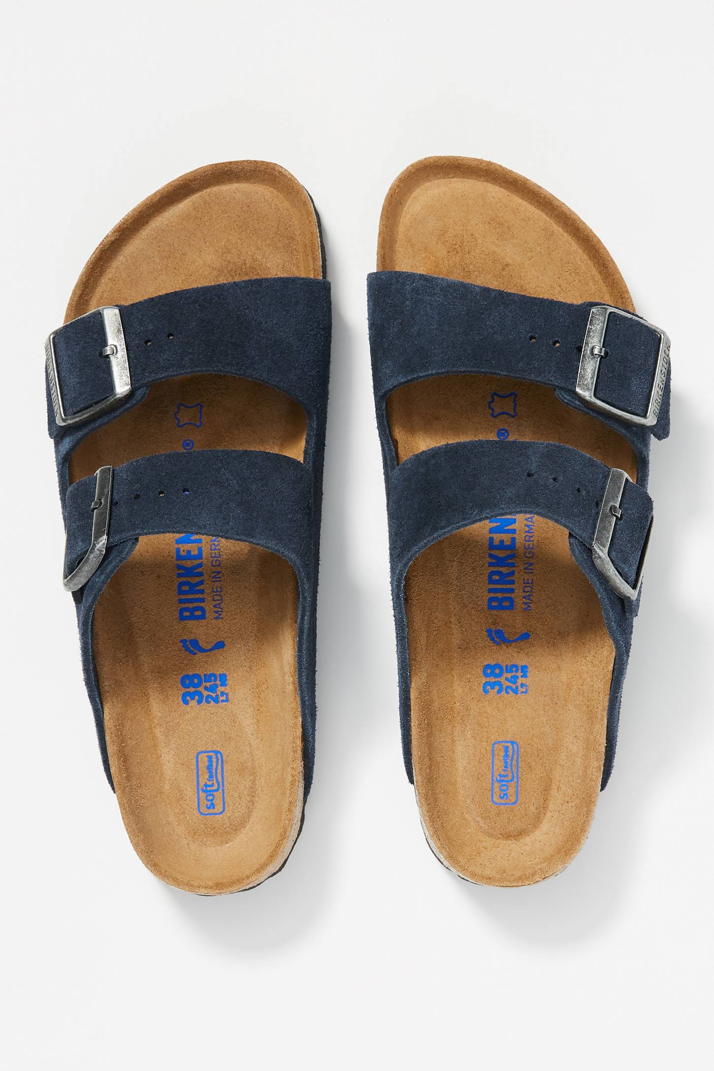 Blue Birkenstock Sandals