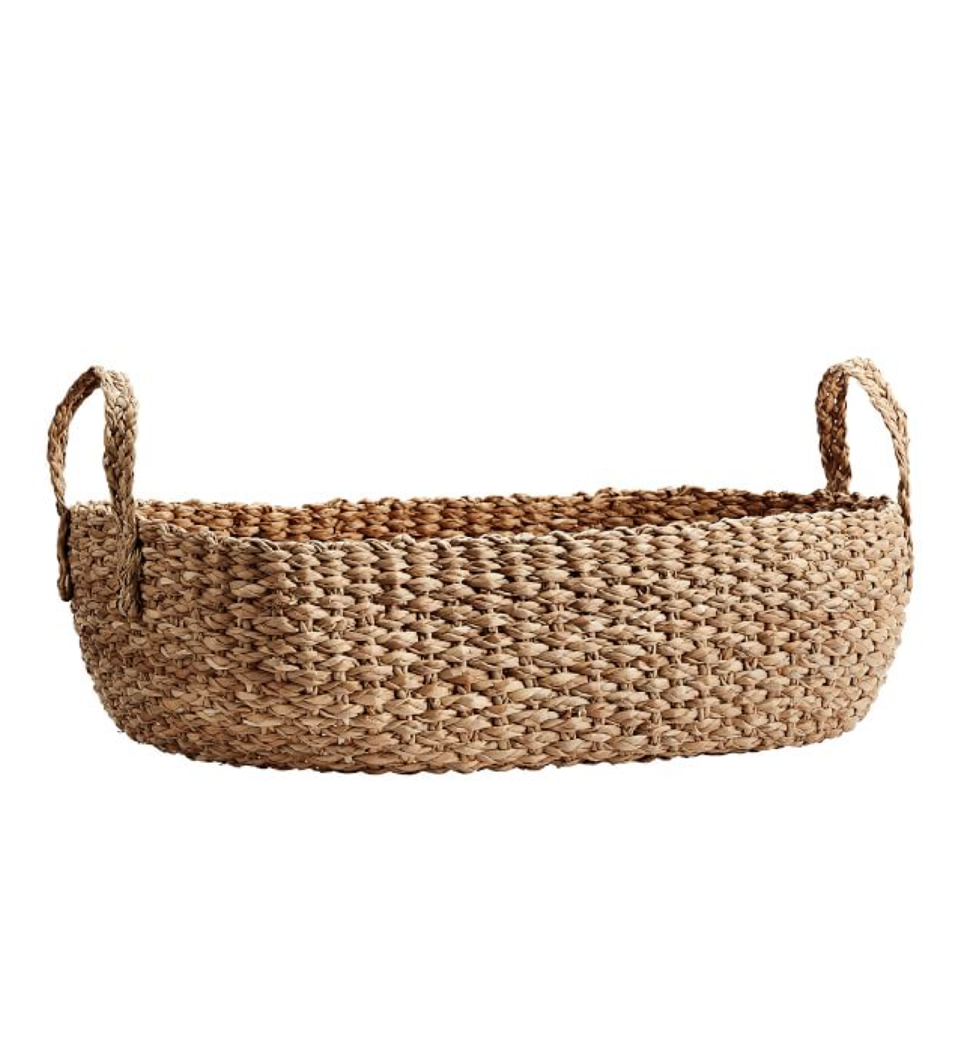Long Handwoven Basket