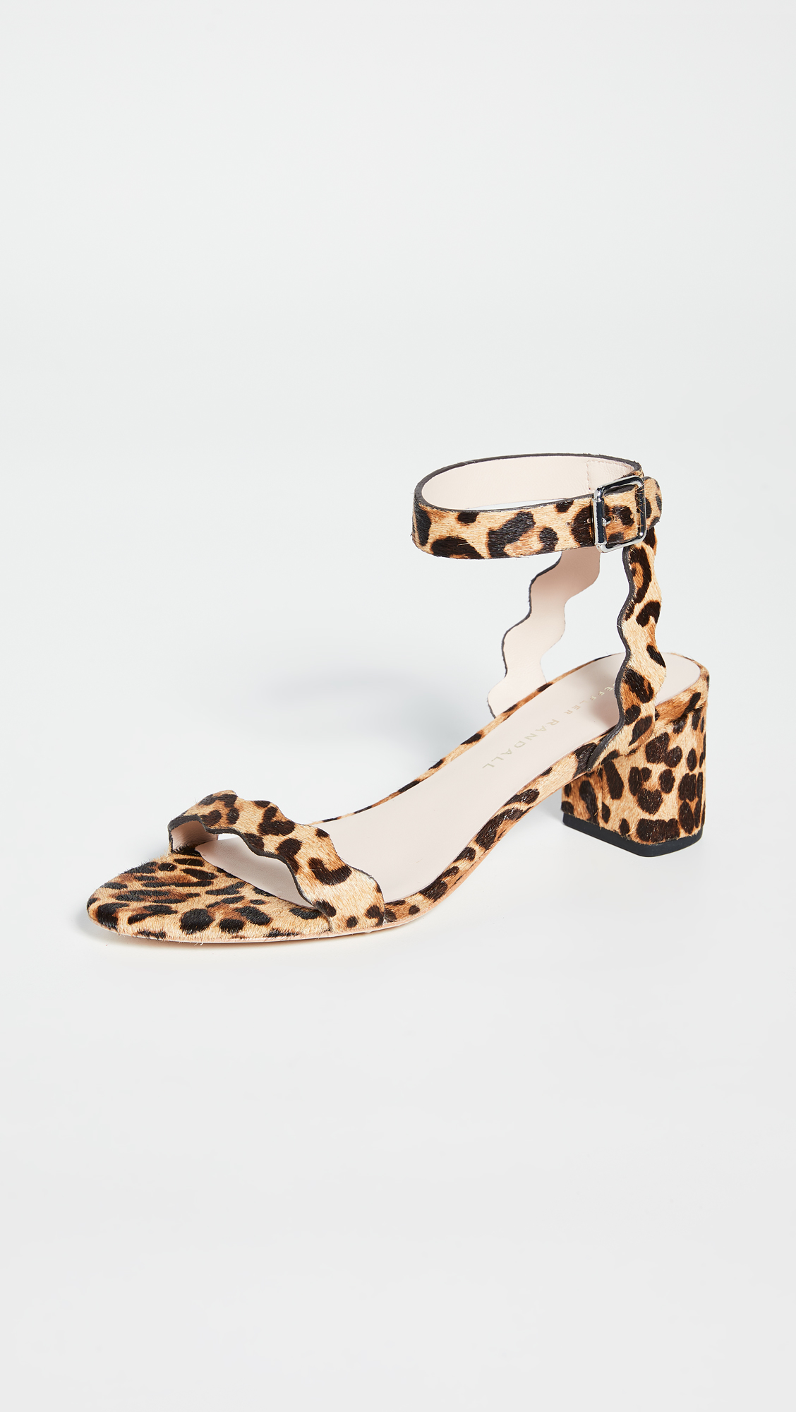 Leopard Print Block Heels