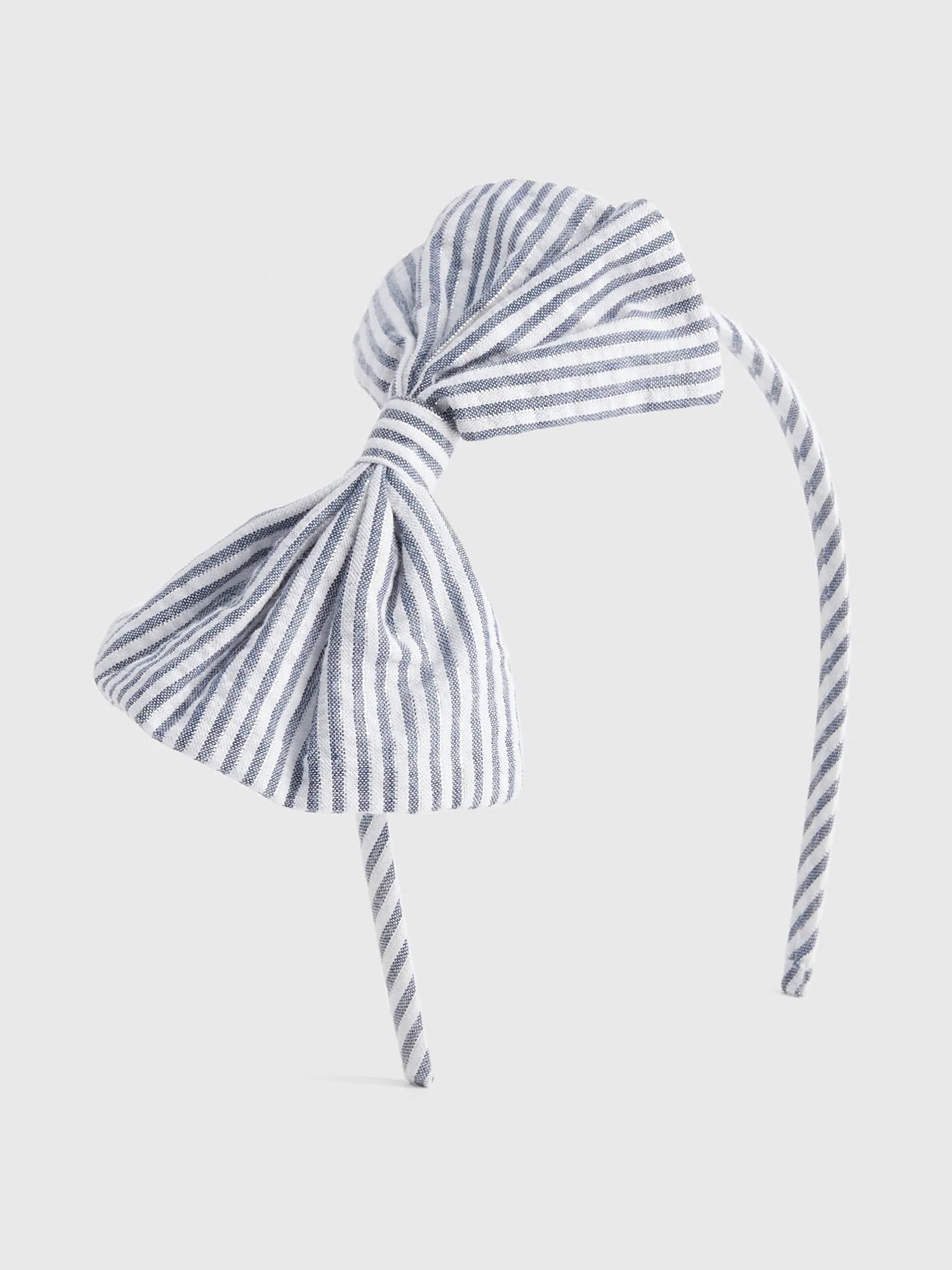 Striped Bow Headband
