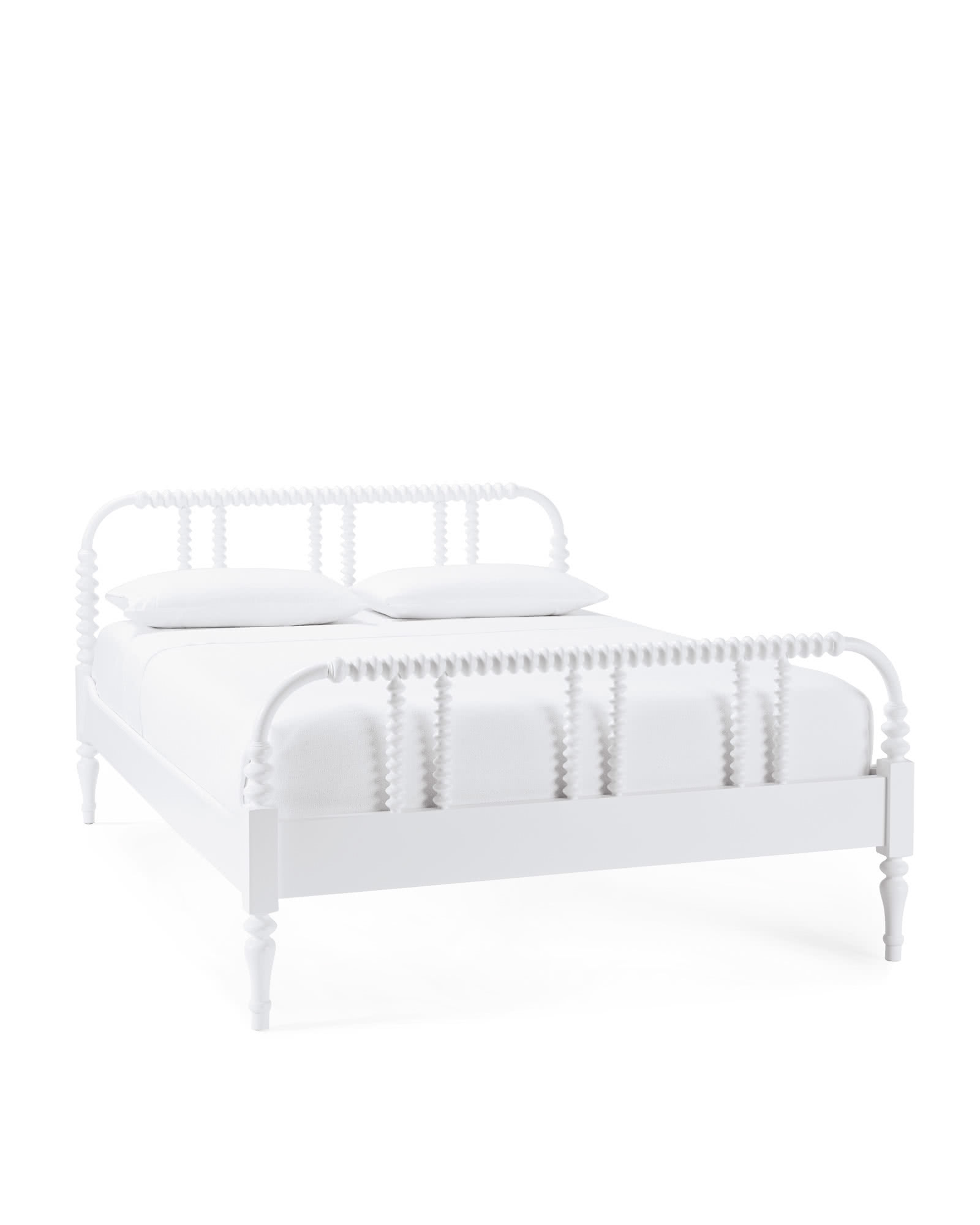 Modern Bobbin Bed Frame 