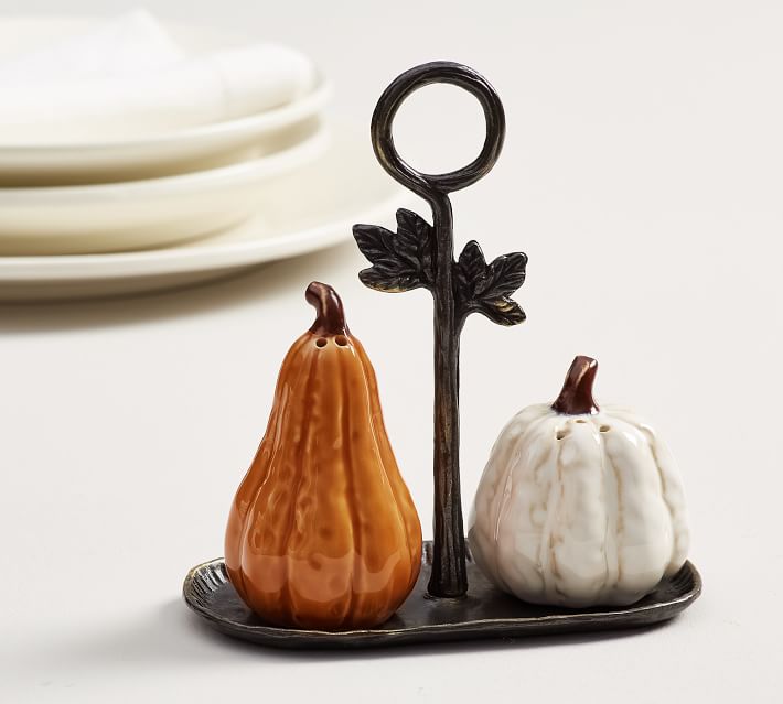 Gourd Salt and Pepper Shakers
