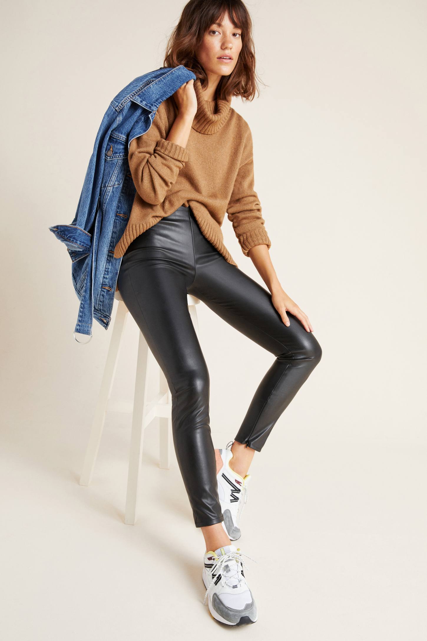camel-sweater-faux-leather-leggings