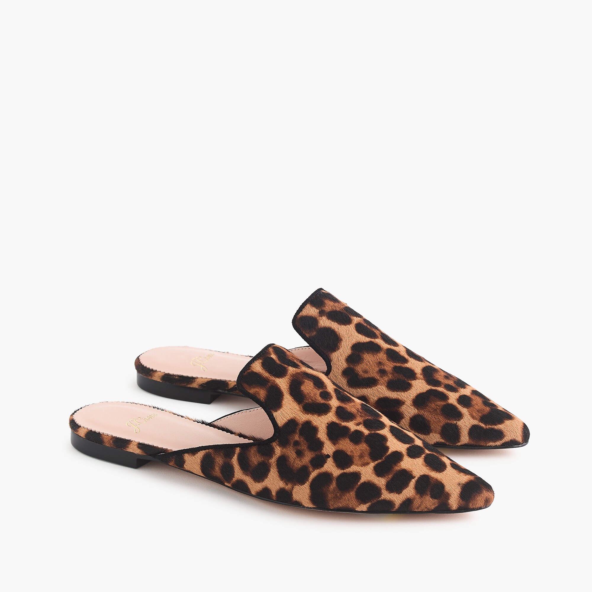 calf hair mules