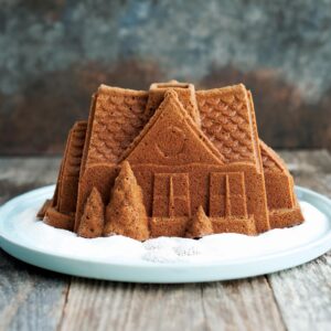 Gingerbread House Bundt Pan