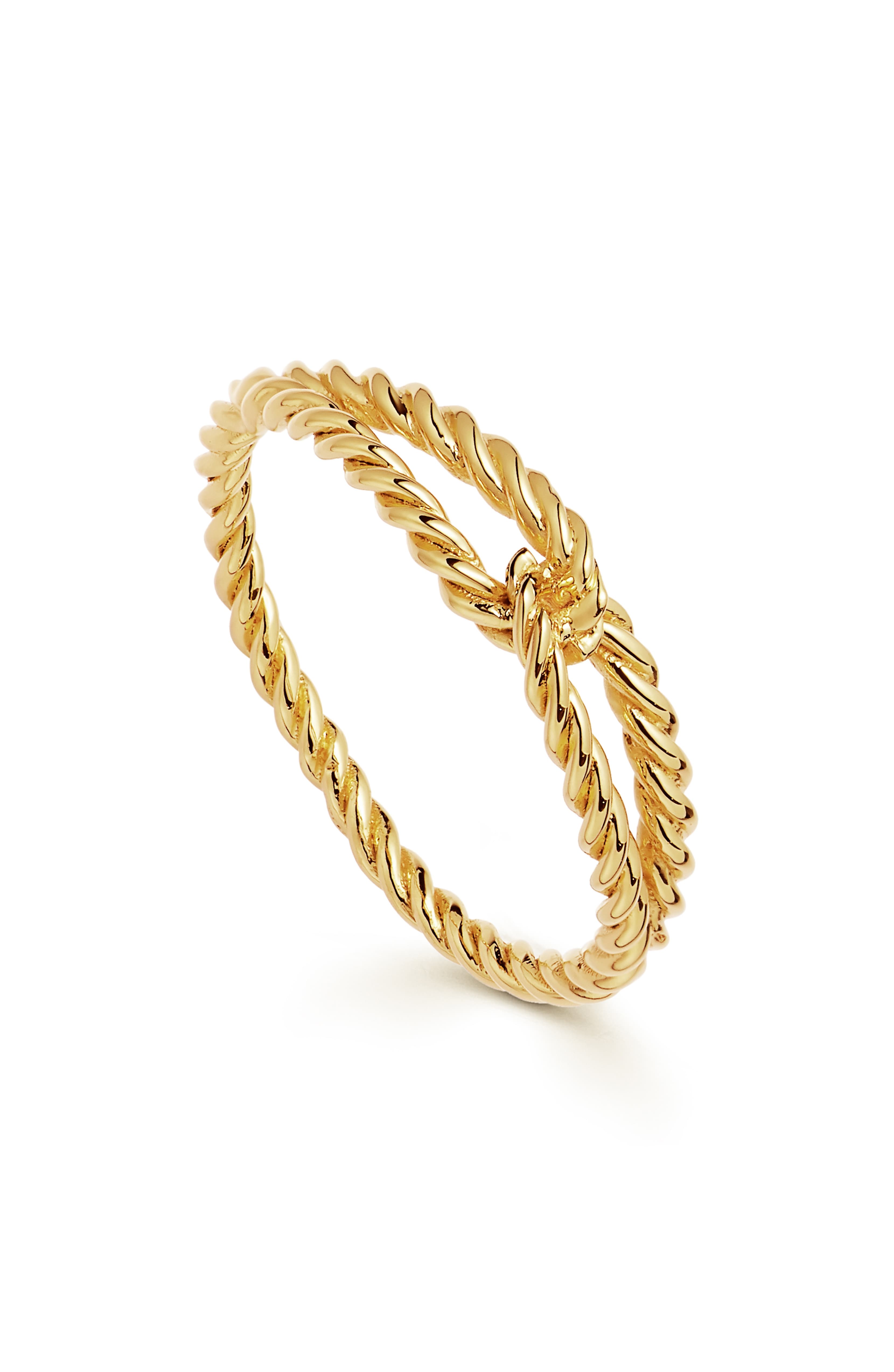 Dainty Twisted Gold Ring