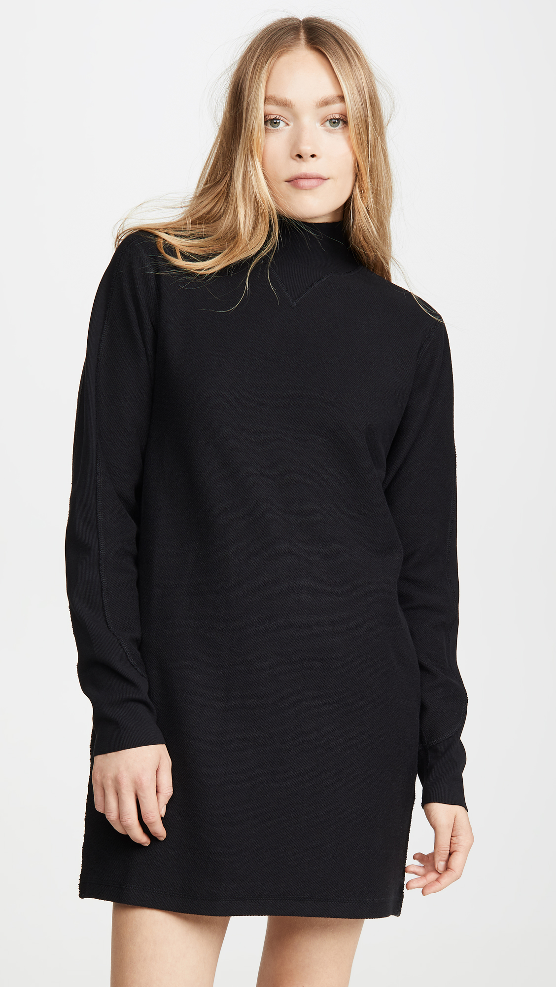 Black Turtleneck Sweater Dress