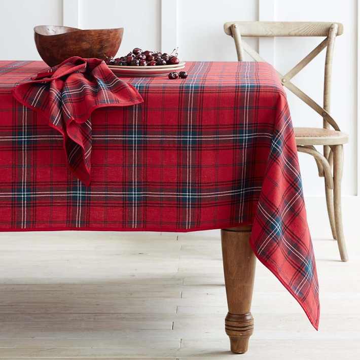 Classic Tartan Plaid Tablecloth