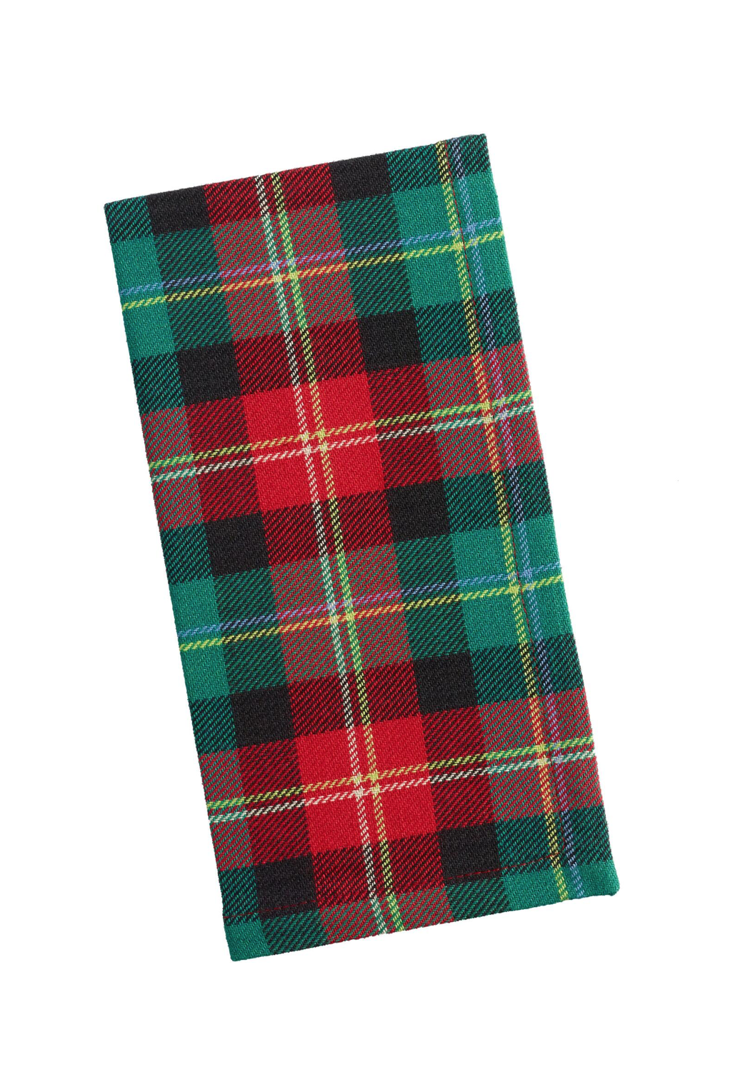 redandgreenholidayplaidnapkinssetoffoursettingthetablechristmas