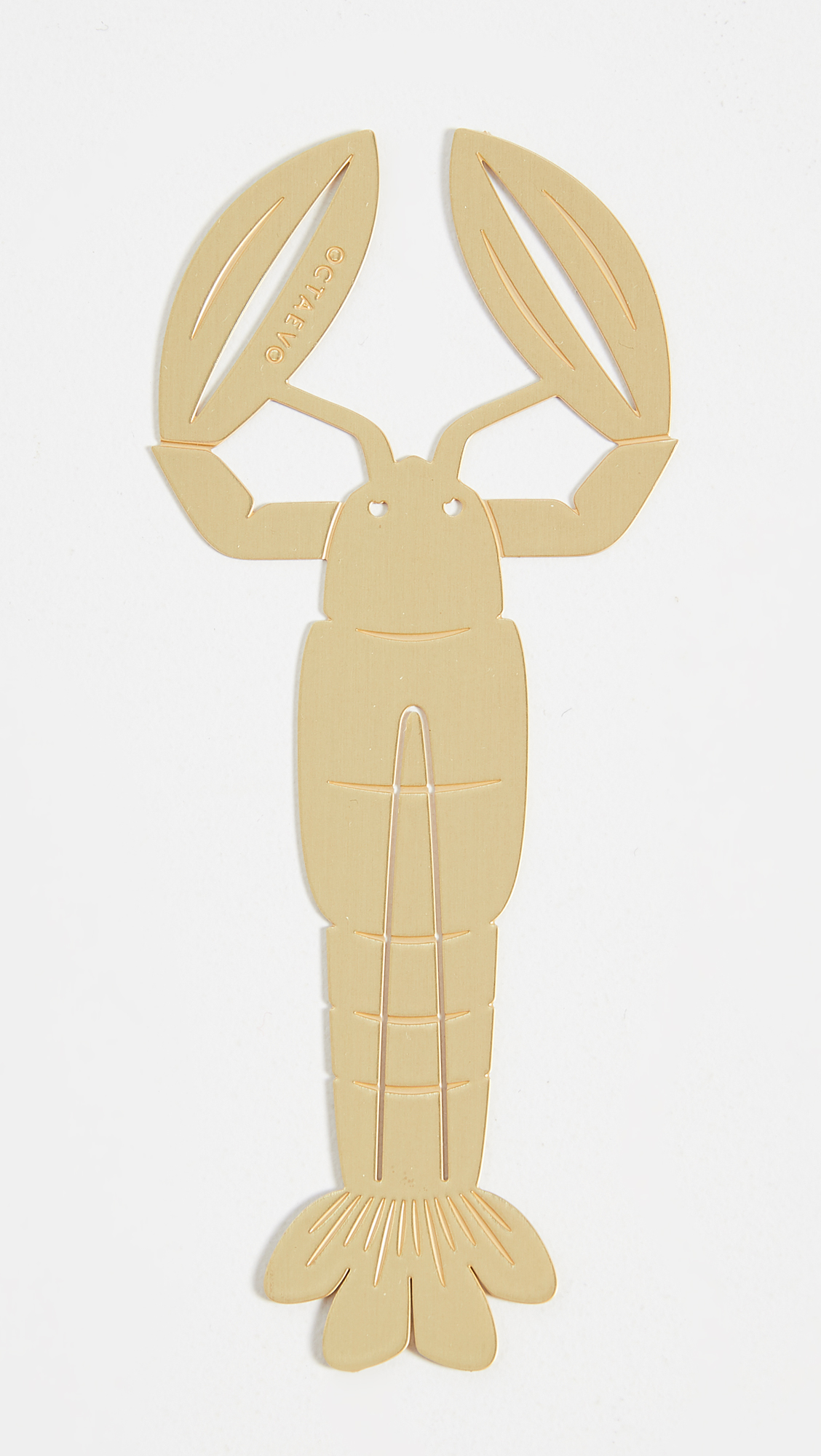 Brass Lobster Bookmark
