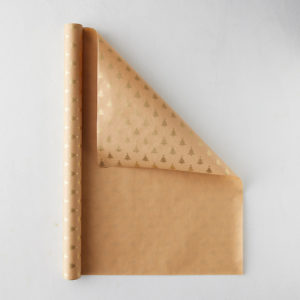 Metallic Evergreen Wrapping Paper