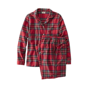 Plaid Flannel Pajama Set
