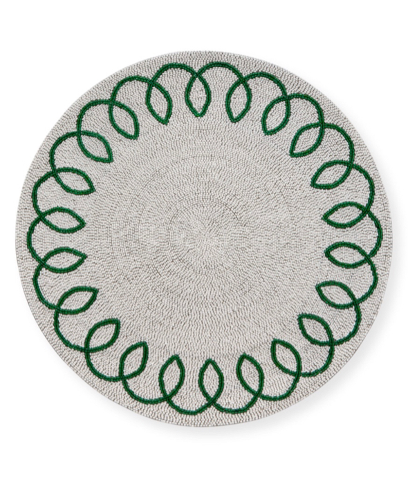 Beaded Chinoiserie Placemat
