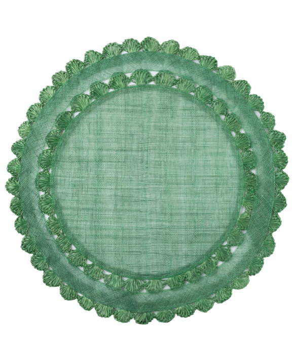 Evergreen Round Placemat