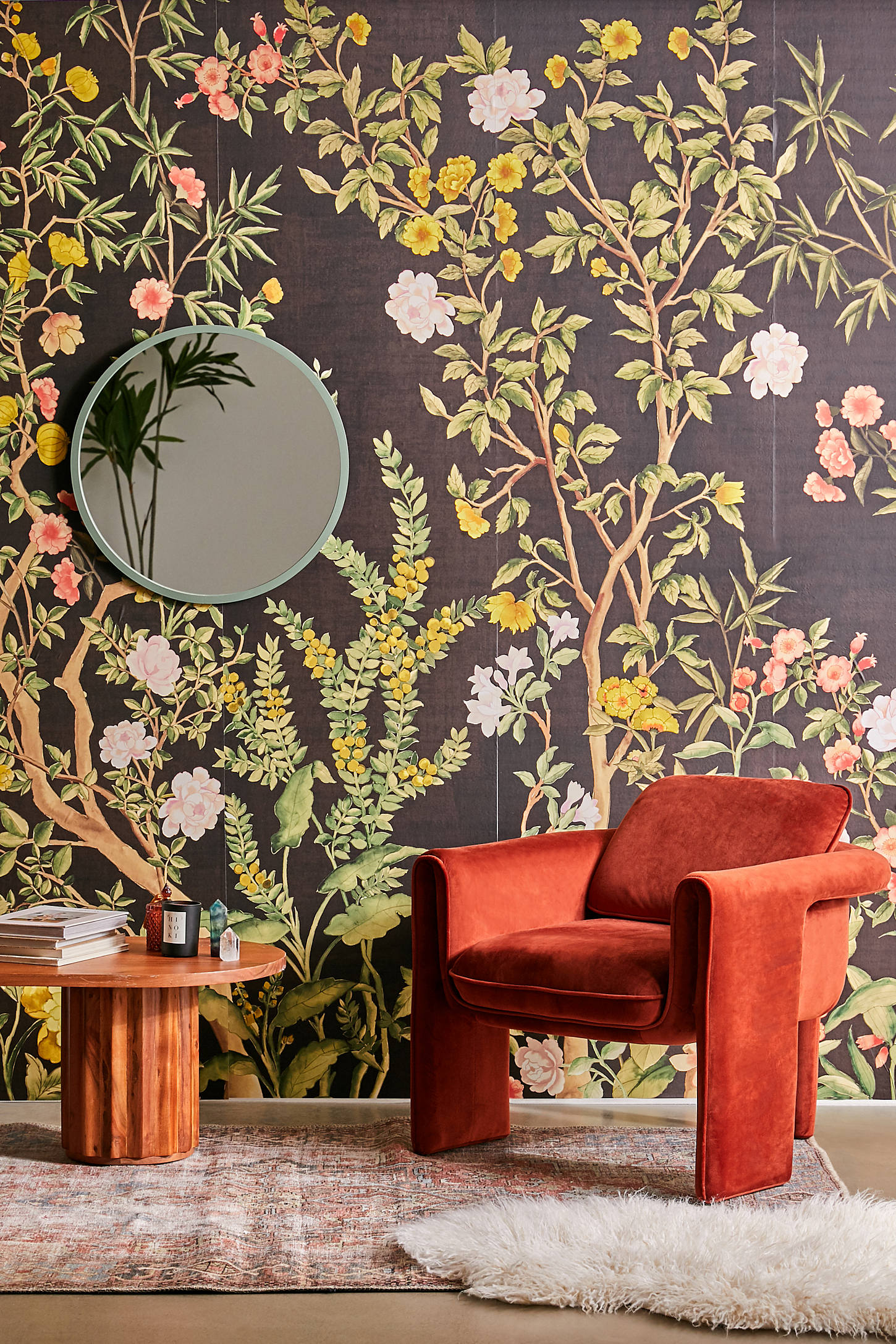 Floral Mural Wall