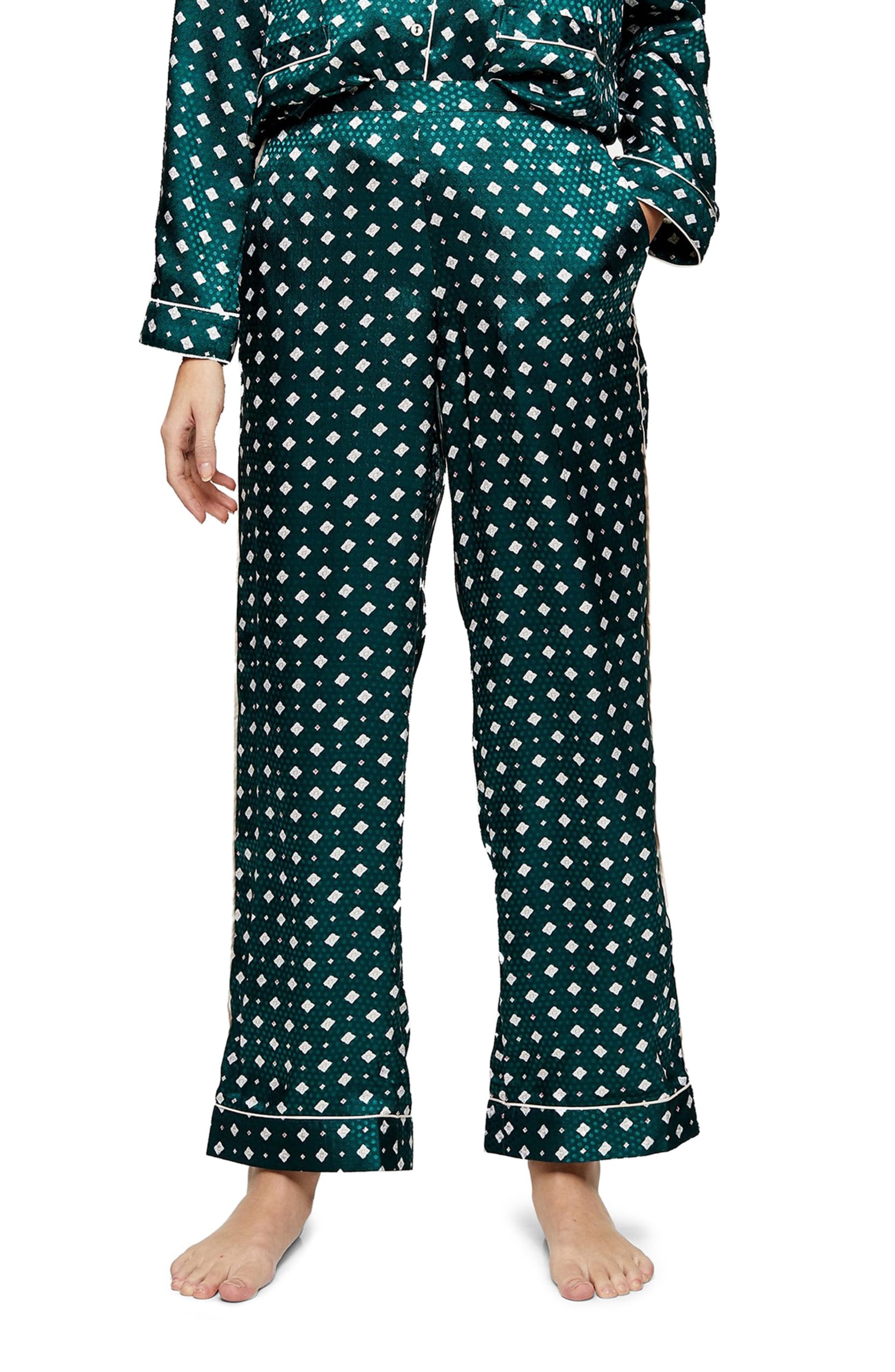Tile Jacquard Pajama Pant