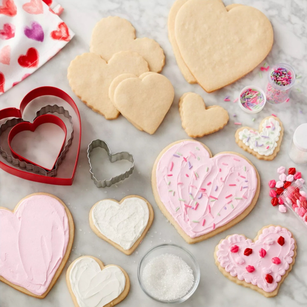 Nesting Heart Cookie Cutter Set Valentine's Day