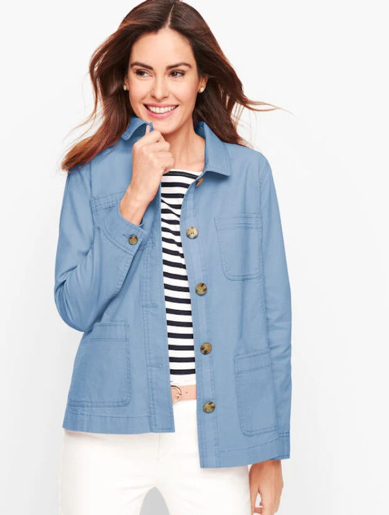 casualcottonjacketbluetalbotswomens