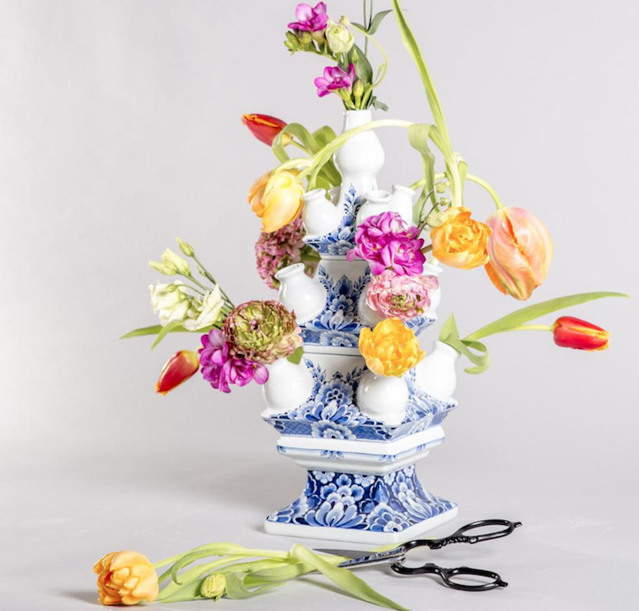 Best of Etsy: Blue and White Delft Vases