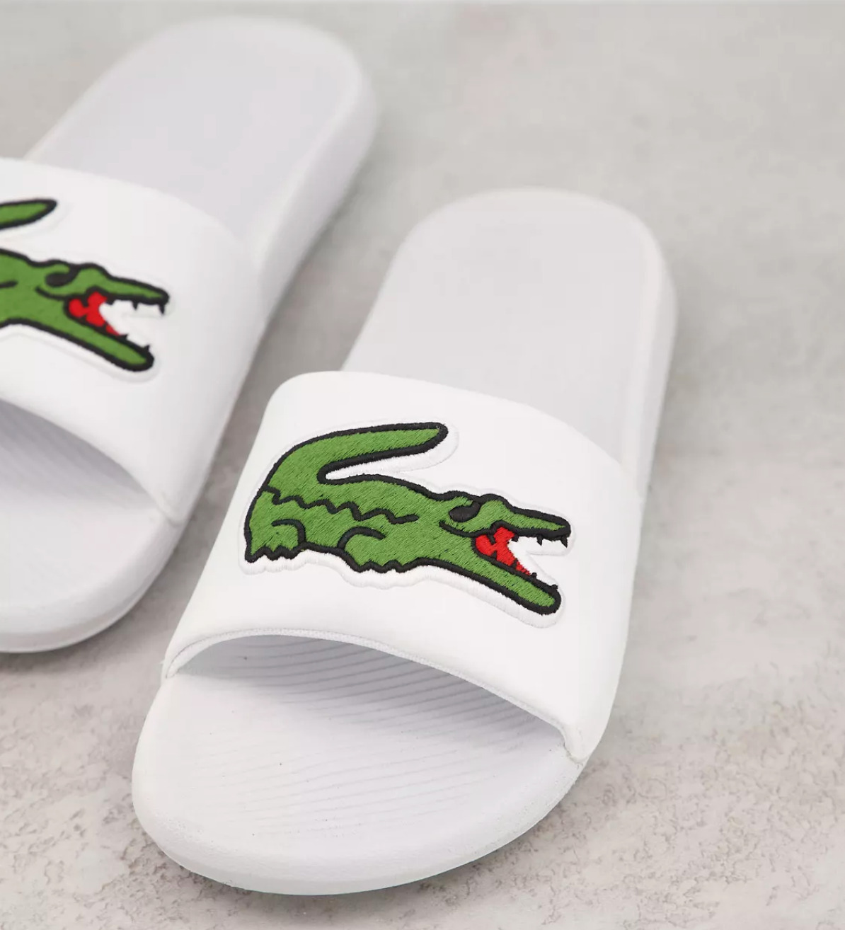 Lacoste Crocodile Slides Alligator