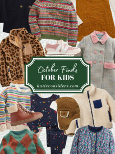 Daily Hunt: October Finds for Kids (and Babies!)