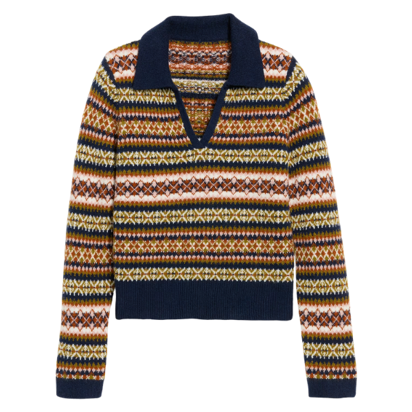 Split-neck collar long-sleeve sweater in SoSoft fabric, Old Navy