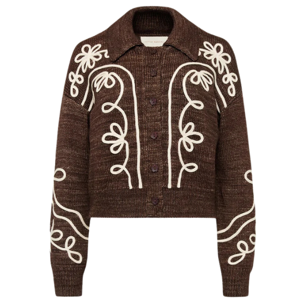 Dark brown Diaz sweater, Loeffler Randall