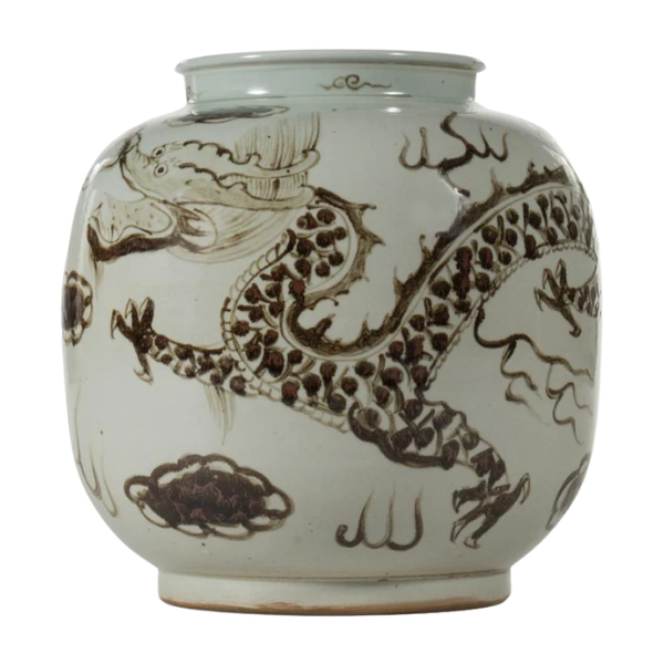 Large imperial dragon jar, Alice Lane Home